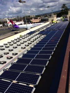 Solar airport
